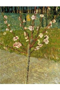 Almond Tree in Blossom, Vincent Van Gogh. Ruled Journal