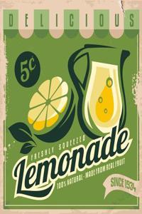 Journal Freshly Squeezed Lemonade: Writing Diary Notebook Lined 160 Pages - 8 X 10 Large Journal for Writing in