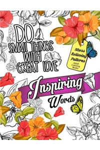 Inspiring Words Coloring Book