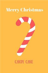 Merry Christmas Candy Cane