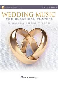 Wedding Music for Classical Players - Violin and Piano Book/Online Audio