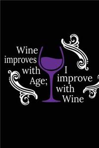 Wine Improves With Age; I Improve With Wine
