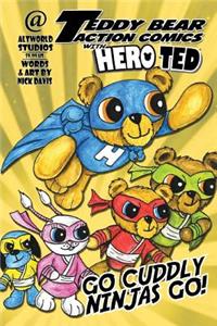 Teddy Bear Action Comics with Hero Ted