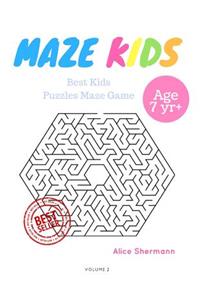 Kids Mazes Age 7