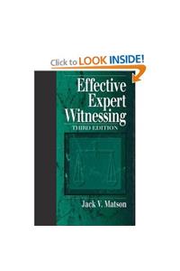 Effective Expert Witnessing