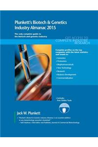 Plunkett's Biotech & Genetics Industry Almanac 2015