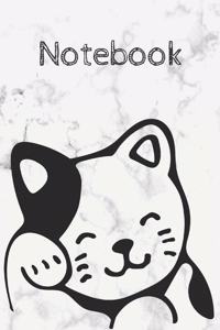 marble cat notebook