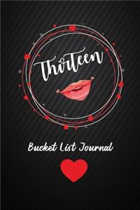Thirteen Bucket List Journal