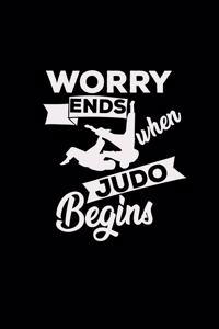 Worry ends when judo begins
