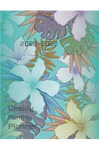2020-2022 Weekly Monthly Planner