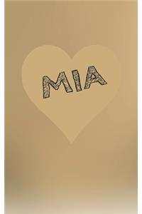 Mia - Faltmalbuch