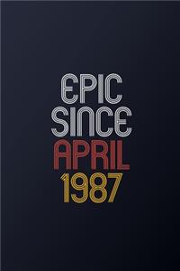 Epic Since April 1987