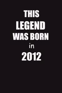 This Legend Was Born In 2012