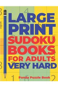 Large Print Sudoku Books For Adults Very Hard