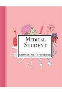 Medical Student Composition Notebook