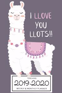 2019-2020 Teacher Planner