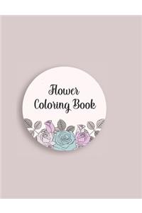 Flower Coloring Book