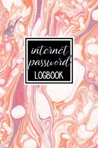 Internet Password Logbook