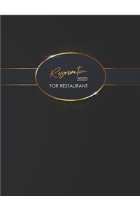 2020 Reservation for Restaurant