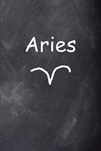 2020 Weekly Planner Aries Symbol Zodiac Sign Horoscope Chalkboard 134 Pages