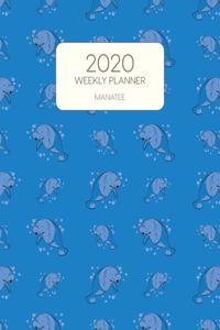 2020 Weekly Planner Manatee