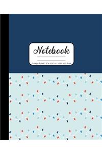 Notebook College Ruled 7.5