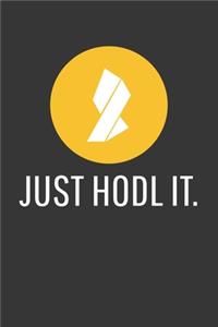 Just Hodl It Ignis Notebook