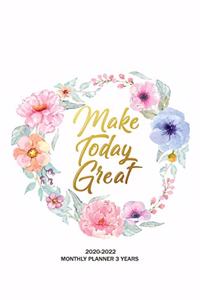 Monthly Planner 3 Years