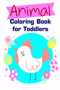 Animal Coloring Book for Toddlers