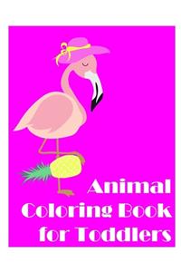 Animal Coloring Book for Toddlers