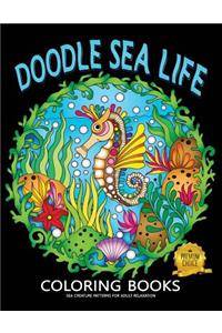 Doodle Sea Life Coloring Book