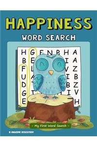 Happiness Word Search - My First Word Search