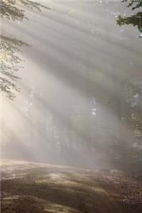 Sunbeam Cutting Through the Fog in the Black Forest Journal