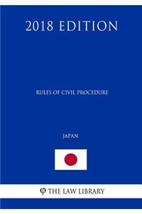 Rules of Civil Procedure (Japan) (2018 Edition)