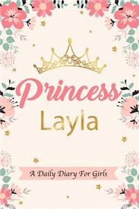 Princess Layla a Daily Diary for Girls
