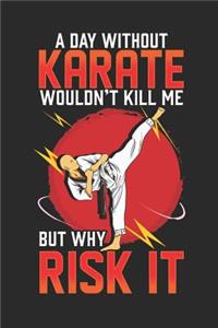 A Day Without Karate Wouldn't Kill Me But Why Risk It