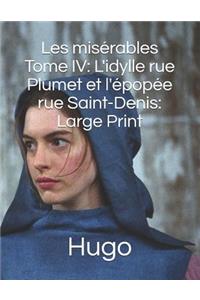 Les misérables Tome IV
