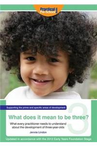 What Does It Mean To Be Three?