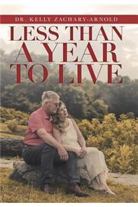 Less Than a Year to Live
