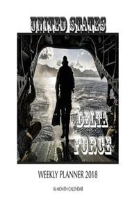 United States Delta Force Weekly Planner 2018