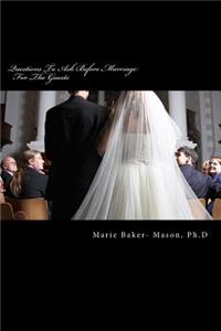 Questions To Ask Before Marriage