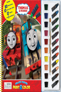 Thomas & Friends Deluxe Poster Paint & Color