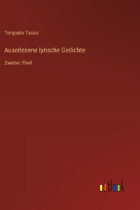 Auserlesene lyrische Gedichte