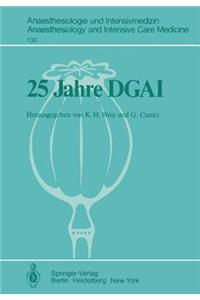 25 Jahre Dgai: Jahrestagung in Würzburg, 12. - 14. Oktober 1978