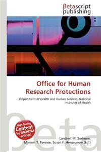 Office for Human Research Protections