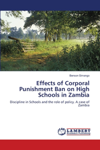 Effects of Corporal Punishment Ban on High Schools in Zambia