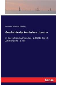 Geschichte der komischen Literatur