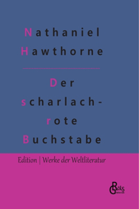 scharlachrote Buchstabe