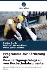 Programme zur Förderung der Beschäftigungsfähigkeit von Hochschulabsolventen