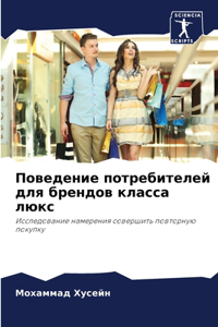 Поведение потребителей для брендов класс